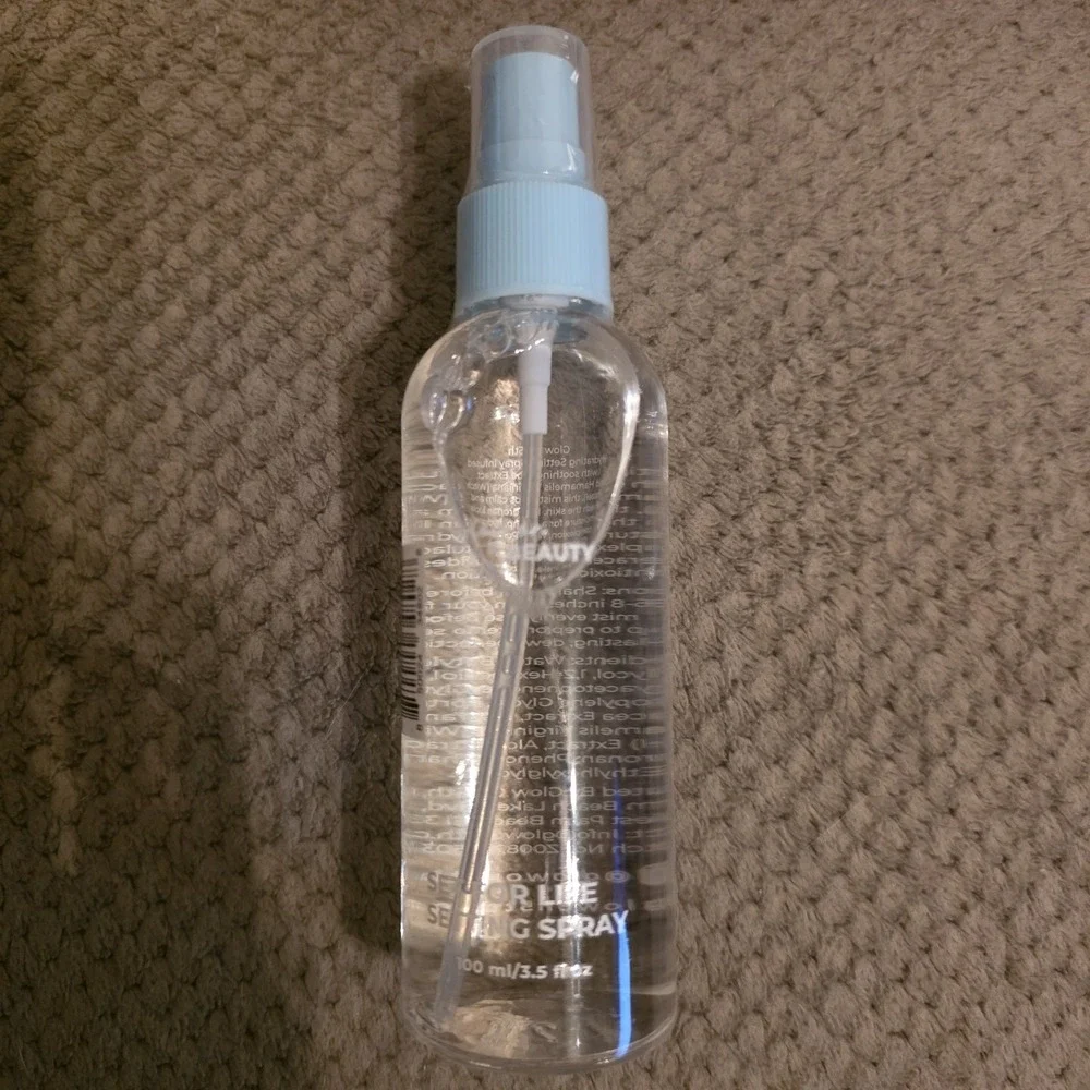 Glow on 5th Beauty Set For Life Setting Spray 3.5 Fl Oz Makeup Face Spray Sample
